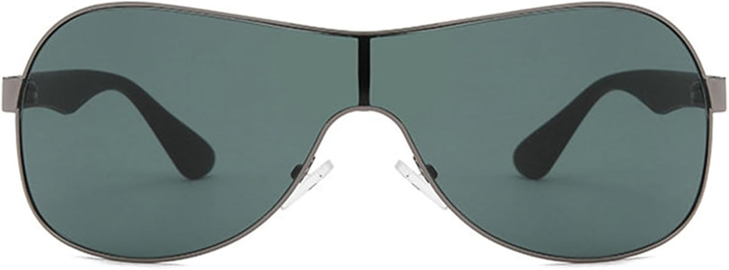 Willochra — большие цельные солнцезащитные очки-щит для женщин, уникальные солнцезащитные очки для мужчин в стиле ретро, очки-пилот с градиентным переходом цвета, Black Green
Willochra — большие цельные солнцезащитные очки-щит для женщин, уникальные солнцезащитные очки для мужчин в стиле ретро, очки-пилот с градиентным переходом цвета, Black Green