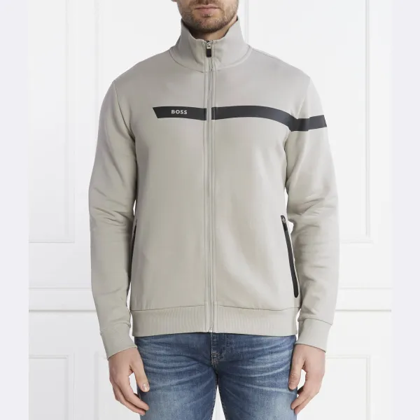 Толстовка skaz стандартного кроя Boss, серый 
Толстовка skaz стандартного кроя Boss, серый