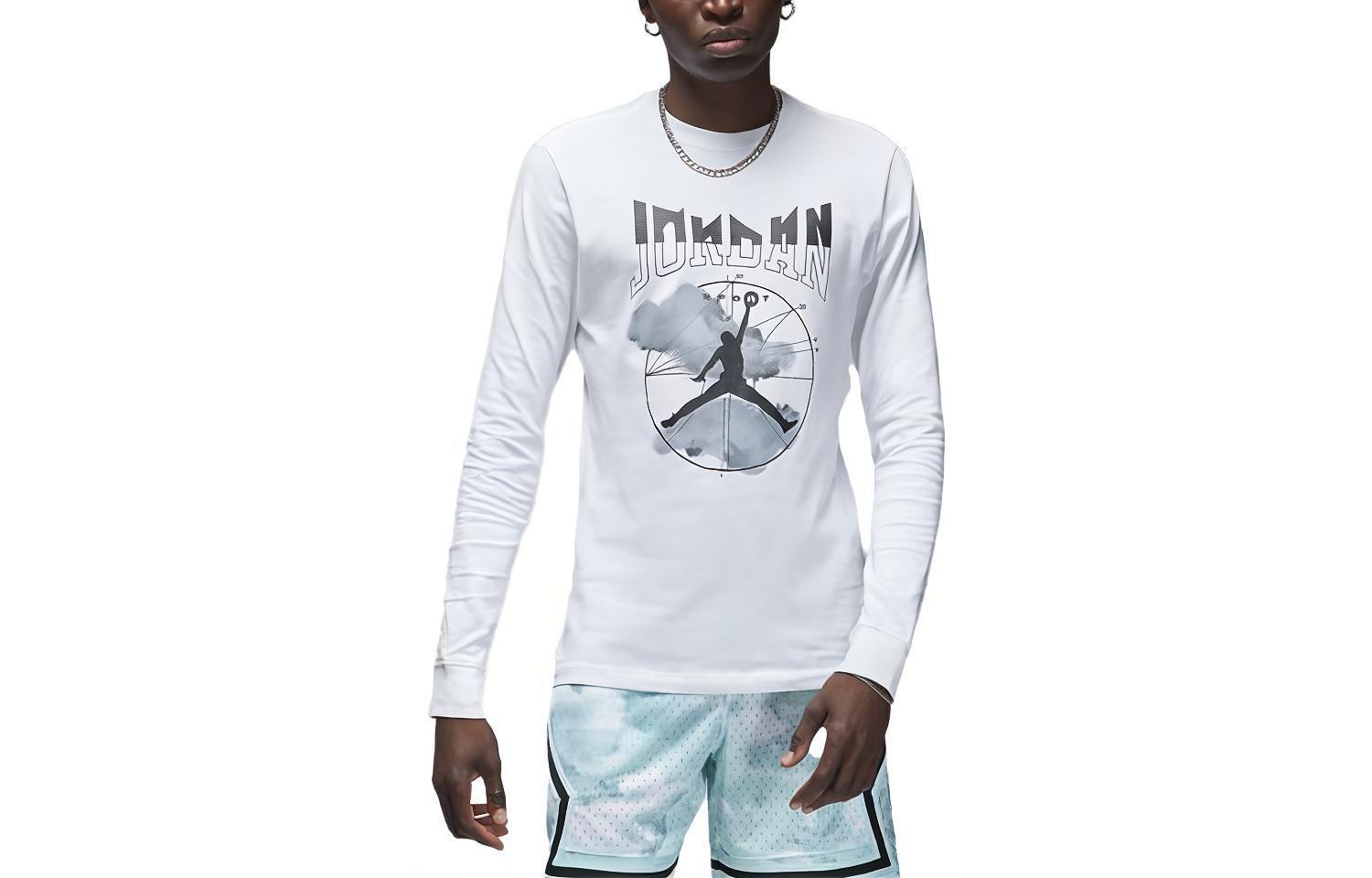 Спортивная футболка мужская белая Jordan, белый
Спортивная футболка мужская белая Jordan, белый