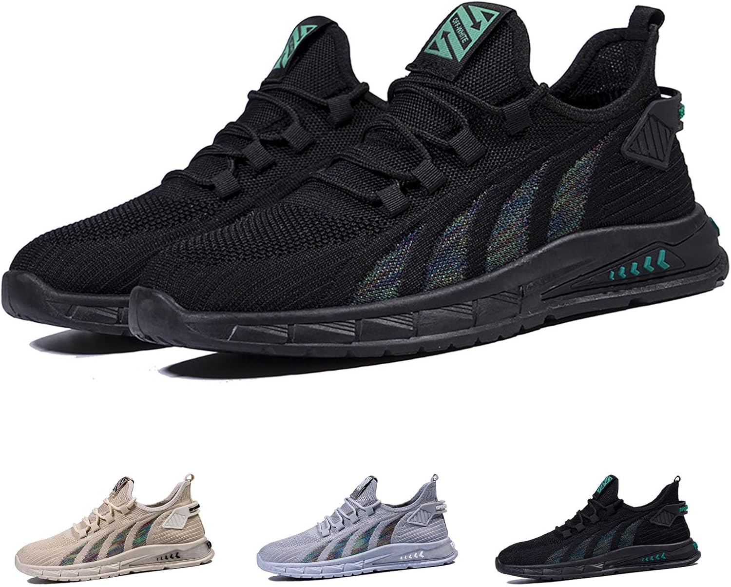 Мужские кроссовки DESESE с сеткой, дышащие, с шнуровкой, удобные, легкие, дышащие, для ходьбы, противоскользящие теннисные туфли, черный
Мужские кроссовки DESESE с сеткой, дышащие, с шнуровкой, удобные, легкие, дышащие, для ходьбы, противоскользящие теннисные туфли, черный