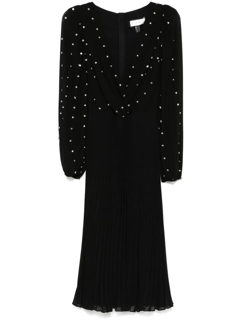Платье миди с кристаллами Nissa, черный
Платье миди с кристаллами Nissa, черный