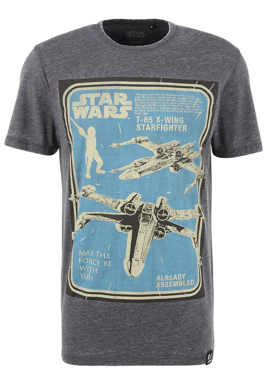 Классическая футболка Recovered Shirt Star Wars X-Wing Assembled, темно-серый
Классическая футболка Recovered Shirt Star Wars X-Wing Assembled, темно-серый