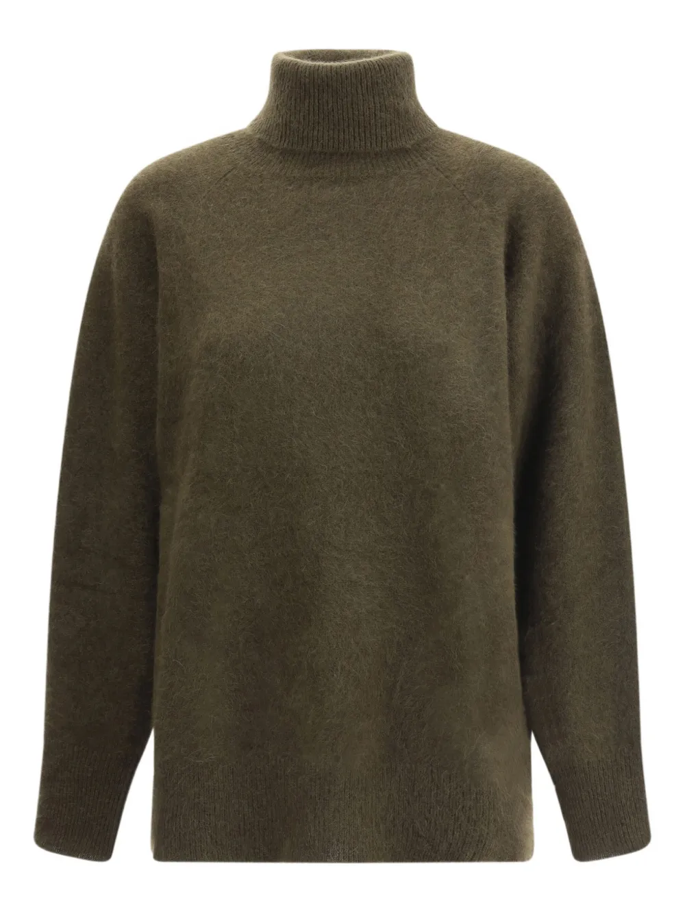 Свитер с высоким воротом и начесом P.A.R.O.S.H., зеленый
Свитер с высоким воротом и начесом P.A.R.O.S.H., зеленый