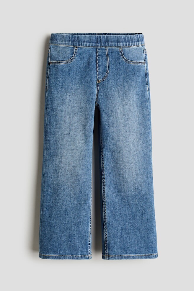 Широкие джинсы H&M, синий 
Широкие джинсы H&M, синий