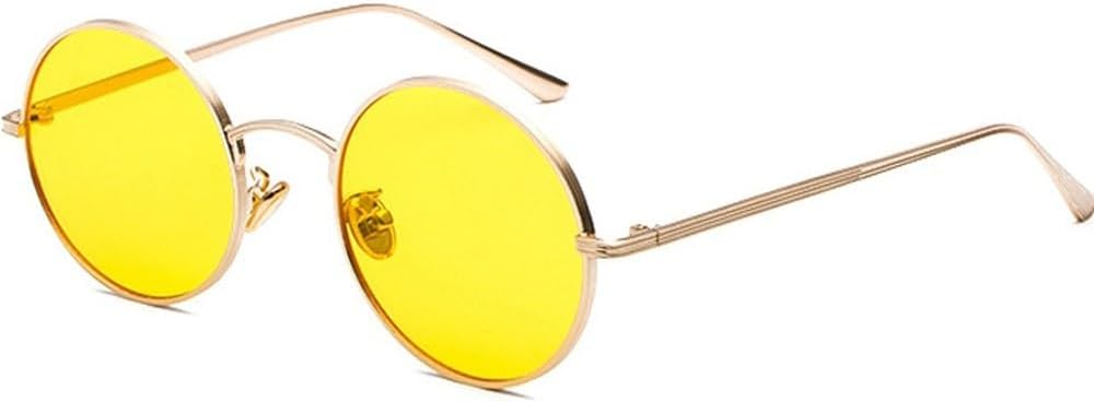 золотые круглые металлические солнцезащитные очки для мужчин в стиле ретро, летний стиль, женские солнцезащитные очки с красными линзами, унисекс, желтые, розовые, черные WNCKSQ, Gold With Yellow
золотые круглые металлические солнцезащитные очки для мужчин в стиле ретро, летний стиль, женские солнцезащитные очки с красными линзами, унисекс, желтые, розовые, черные WNCKSQ, Gold With Yellow