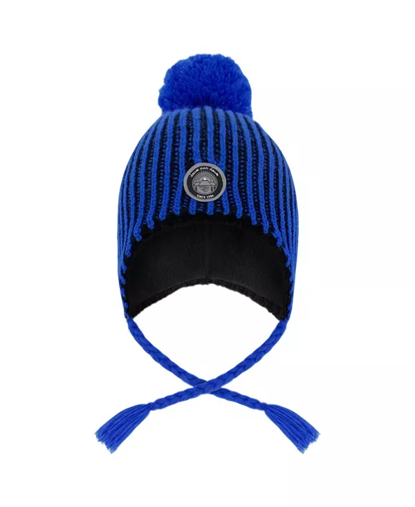 Зимняя перуанская вязаная шапка для мальчиков с помпоном - для малышей и для взрослых. Deux Par Deux, синий
Зимняя перуанская вязаная шапка для мальчиков с помпоном - для малышей и для взрослых. Deux Par Deux, синий