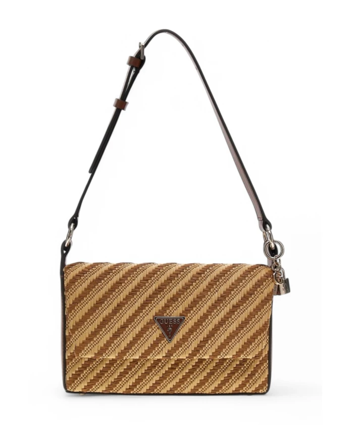 Сумка через плечо Simona с клапаном Guess, коричневый
Сумка через плечо Simona с клапаном Guess, коричневый