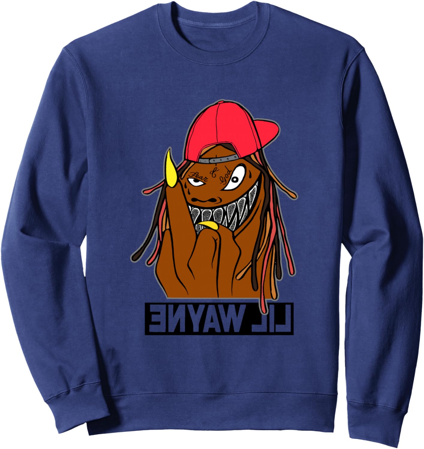 Синяя толстовка с рисунком среднего пальца Лил Уэйна Lil Wayne, Синий, Синяя толстовка с рисунком среднего пальца Лил Уэйна Lil Wayne
Синяя толстовка с рисунком среднего пальца Лил Уэйна Lil Wayne, Синий, Синяя толстовка с рисунком среднего пальца Лил Уэйна Lil Wayne