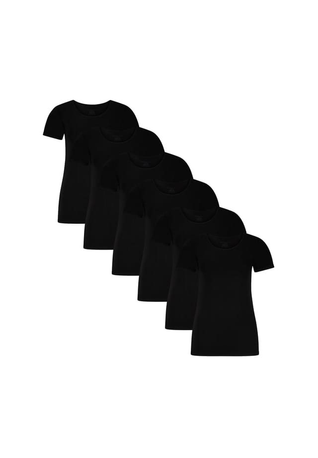 Футболка Кейт 6 шт. майка с круглым вырезом одинарный трикотаж Bamboo Basics, черный
Футболка Кейт 6 шт. майка с круглым вырезом одинарный трикотаж Bamboo Basics, черный