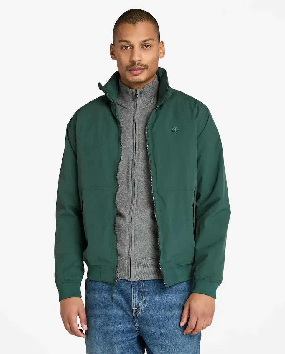 Водонепроницаемая мужская бомбер-куртка Timberland, темно-зеленый
Водонепроницаемая мужская бомбер-куртка Timberland, темно-зеленый