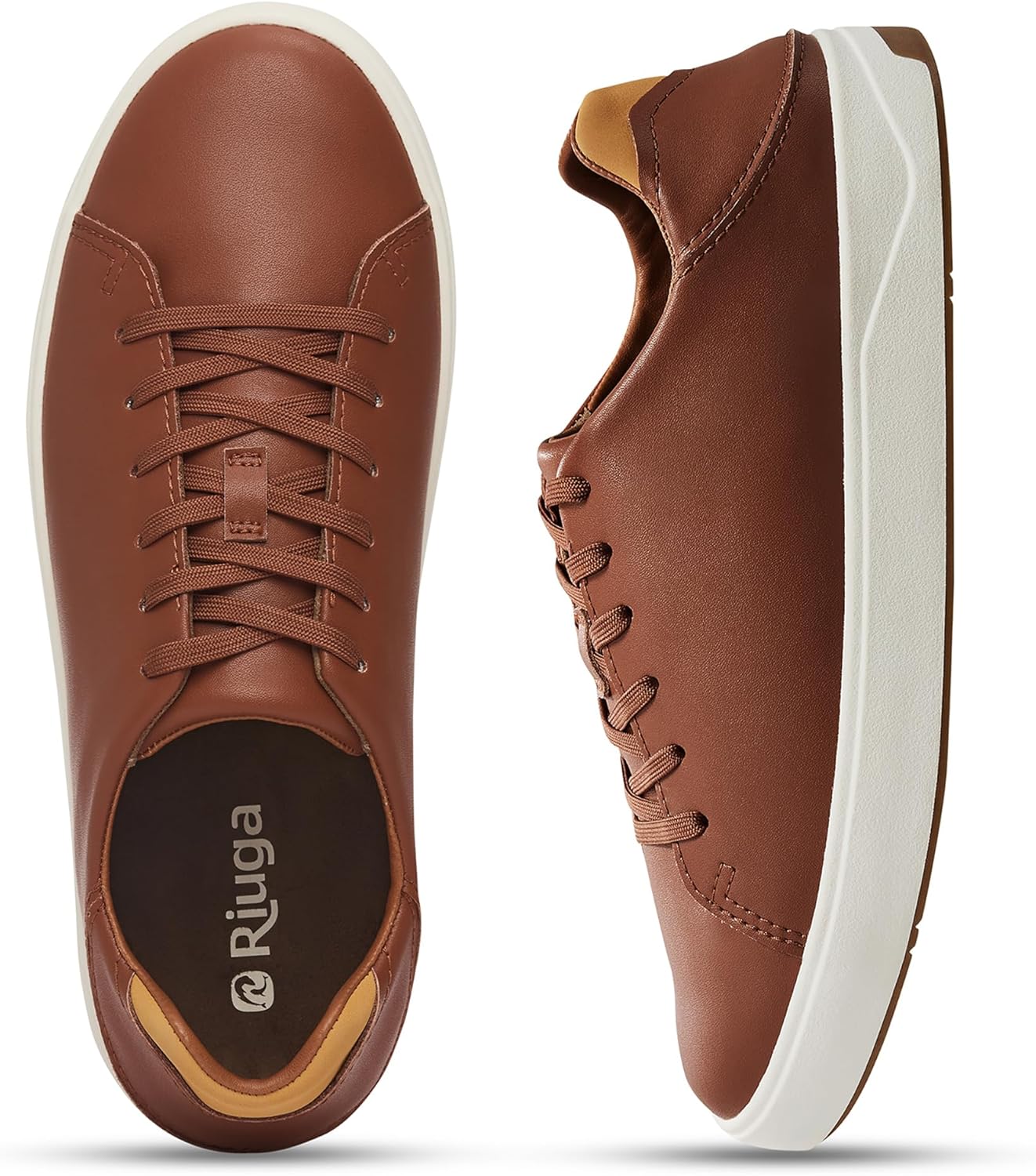 Мужские модные кожаные кроссовки - ортопедическая повседневная обувь с поддержкой свода стопы и складным каблуком, резиновая подошва для любой погоды, удобная обувь для прогулок для мужчин Riuga, Kukui Brown
Мужские модные кожаные кроссовки - ортопедическая повседневная обувь с поддержкой свода стопы и складным каблуком, резиновая подошва для любой погоды, удобная обувь для прогулок для мужчин Riuga, Kukui Brown