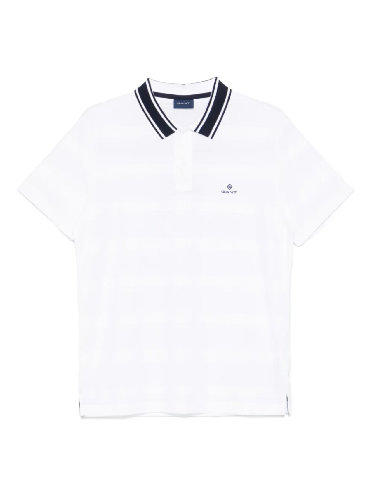 Полосатая рубашка поло Gant, белый
Полосатая рубашка поло Gant, белый