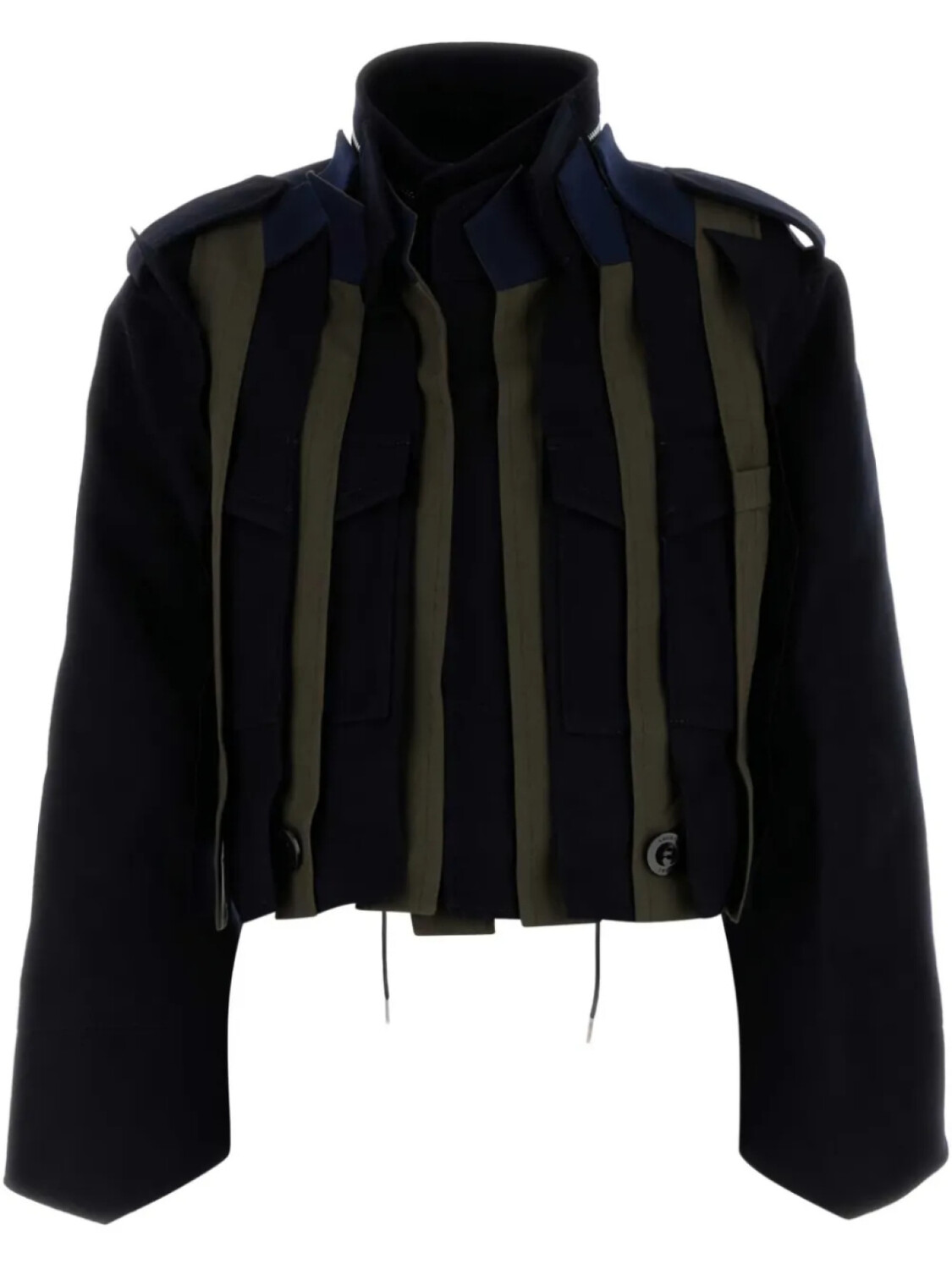 Куртка-бомбер sacai со вставками, синий
Куртка-бомбер sacai со вставками, синий