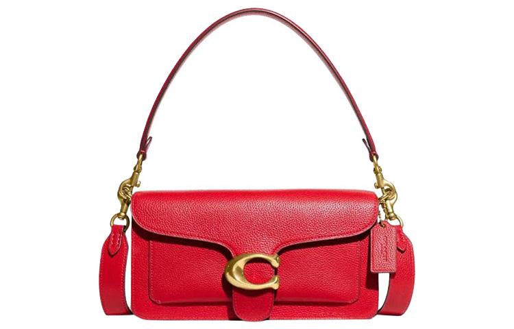 COACH Полированная кожаная сумка через плечо
COACH Полированная кожаная сумка через плечо