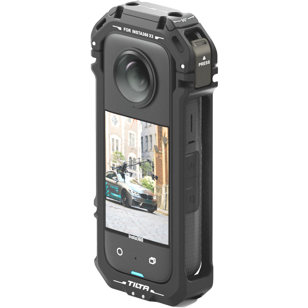 Tilta Full Camera Cage for Insta360 X3 (Black) TA-T41-FCC-B
Tilta Full Camera Cage for Insta360 X3 (Black) TA-T41-FCC-B