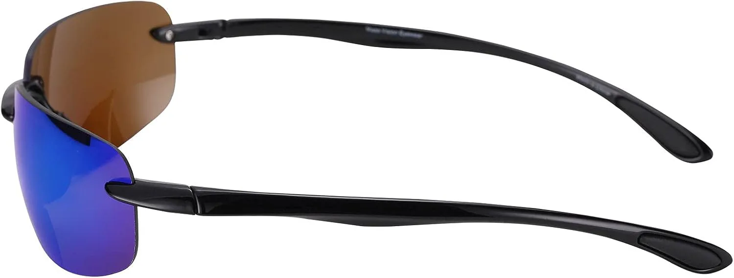 Солнцезащитные очки Mass Vision 'The Allstars 2' (3 пары) — наши самые популярные поляризованные легкие бифокальные спортивные солнцезащитные очки унисекс, Black/Blue
Солнцезащитные очки Mass Vision 'The Allstars 2' (3 пары) — наши самые популярные поляризованные легкие бифокальные спортивные солнцезащитные очки унисекс, Black/Blue