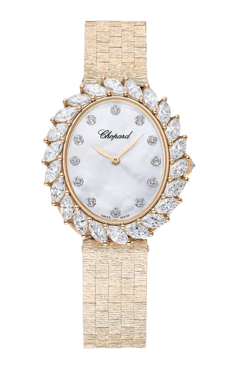 Час бриллиантов 35 x 30 мм, автоматические, этическое розовое золото, бриллианты - 10a326-5106 CHOPARD
Час бриллиантов 35 x 30 мм, автоматические, этическое розовое золото, бриллианты - 10a326-5106 CHOPARD