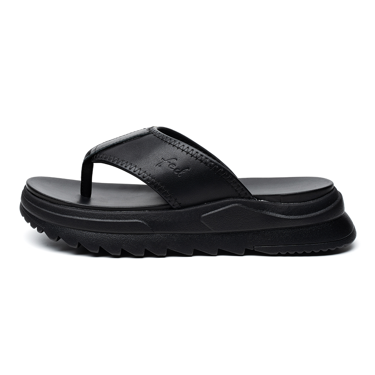 FED Мужские черные шлепанцы с пенной подошвой
FED Мужские черные шлепанцы с пенной подошвой