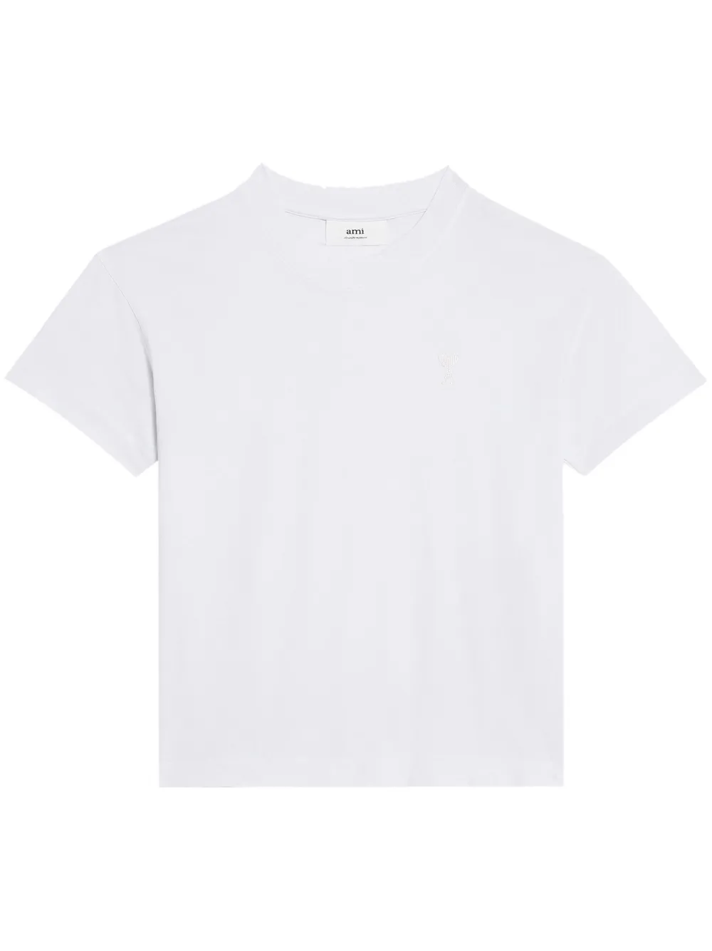 Футболка из органического хлопка AMI Paris, белый
Футболка из органического хлопка AMI Paris, белый