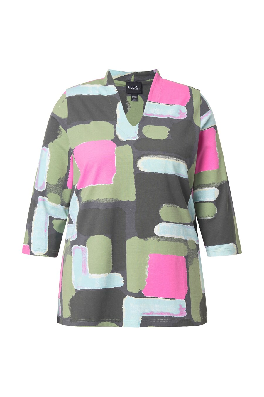 Рубашка Ulla Popken, оливковый
Рубашка Ulla Popken, оливковый