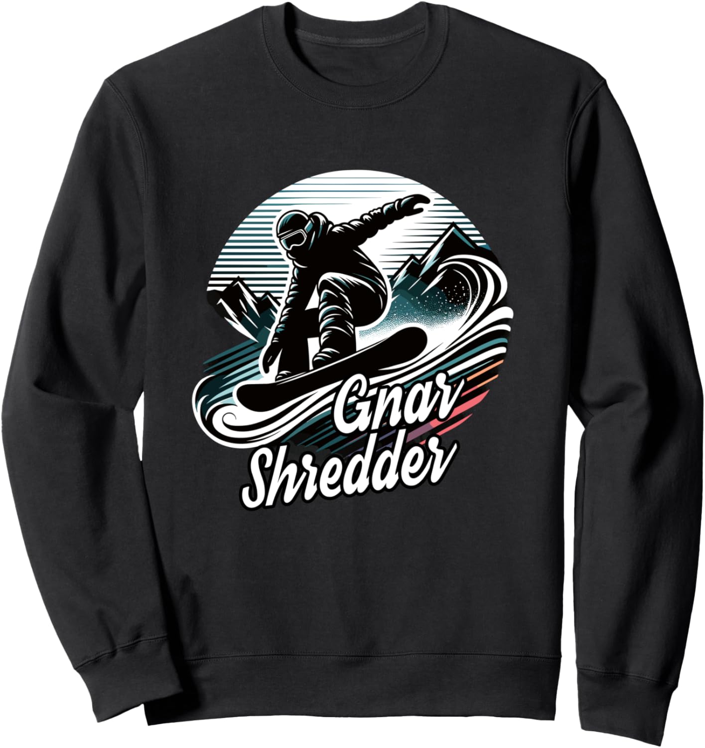 Shred the Gnar, Костюм сноубордиста, Сноубордистская толстовка Snowboarding Adventure Graphic Wear Women And Men, черный
Shred the Gnar, Костюм сноубордиста, Сноубордистская толстовка Snowboarding Adventure Graphic Wear Women And Men, черный