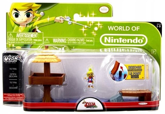 JAKKS PACIFIC, Коллекционная фигурка, тема воды/океана Nintendo Tetra, W3, 3 шт.