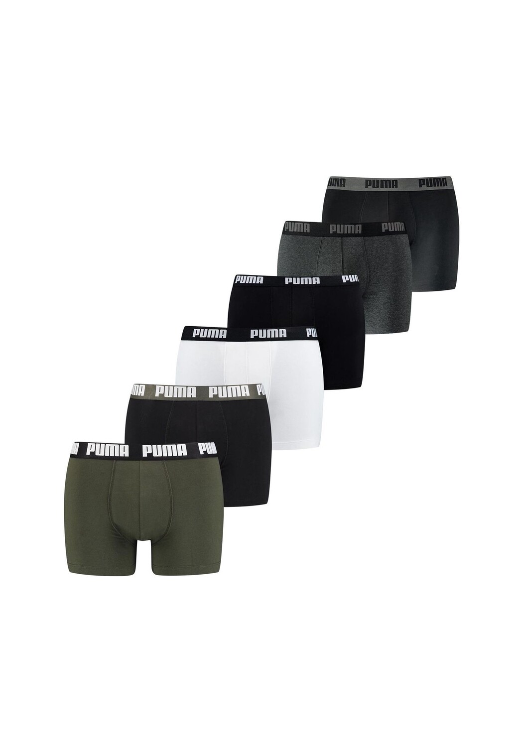 Мужские боксеры, 6 шт. - базовые боксеры, хлопок стрейч, на каждый день PUMA, черный
Мужские боксеры, 6 шт. - базовые боксеры, хлопок стрейч, на каждый день PUMA, черный