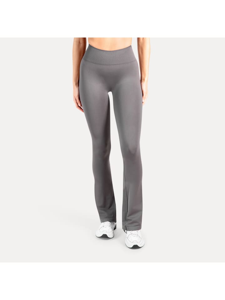 SMILODOX Расклешенные леггинсы Oriana антрацитового цвета
SMILODOX Расклешенные леггинсы Oriana антрацитового цвета