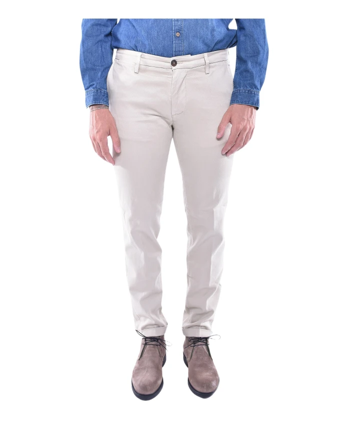 Брюки из смесового хлопка с американскими карманами Re-Hash, бежевый
Брюки из смесового хлопка с американскими карманами Re-Hash, бежевый