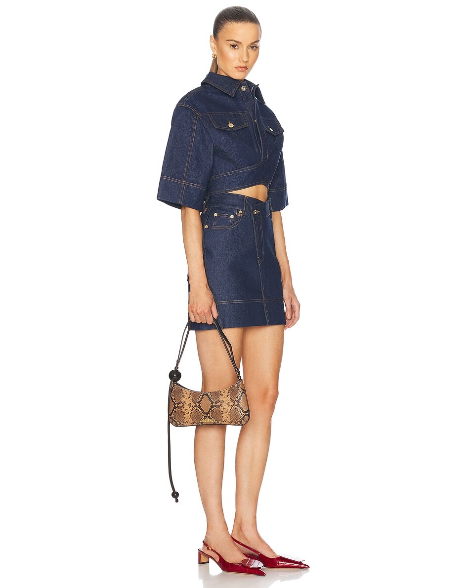 Сумка Le Bisou с жемчугом Jacquemus, светло-коричневый
Сумка Le Bisou с жемчугом Jacquemus, светло-коричневый