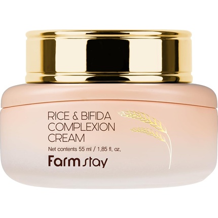 Крем для лица с рисом и бифидой — увлажняющий и питающий кожу крем для лица Farmstay
Крем для лица с рисом и бифидой — увлажняющий и питающий кожу крем для лица Farmstay