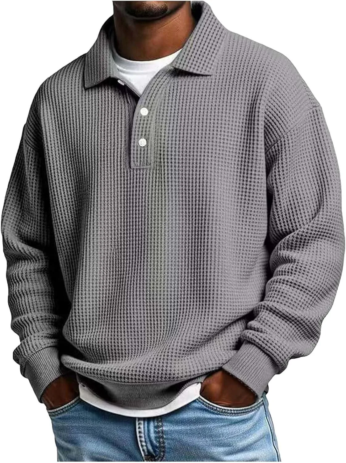 Футболка-поло с длинным рукавом waffle Lmdudan
Футболка-поло с длинным рукавом waffle Lmdudan