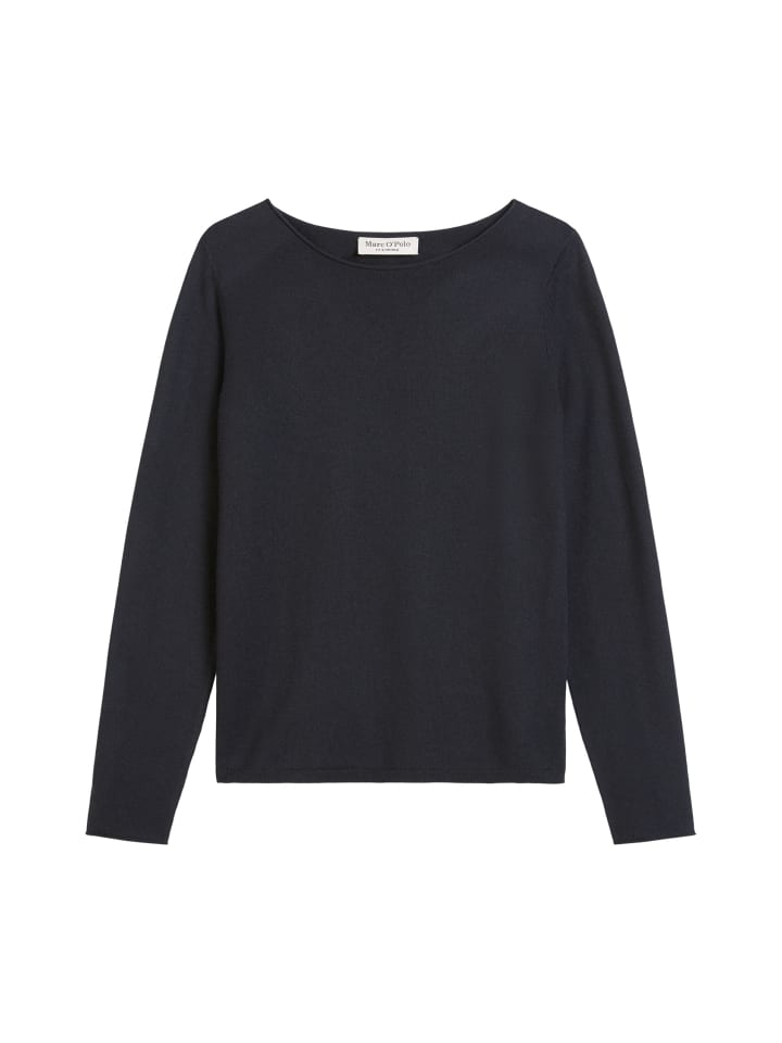 Marc O'Polo Обычный тонкий вязаный свитер глубокого темно-синего цвета
Marc O'Polo Обычный тонкий вязаный свитер глубокого темно-синего цвета