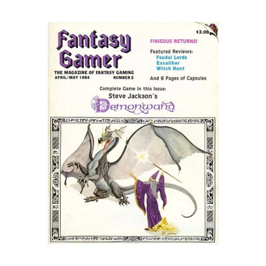 Журнал #5 w/Demonwand, Fantasy Gamer Magazine
Журнал #5 w/Demonwand, Fantasy Gamer Magazine
