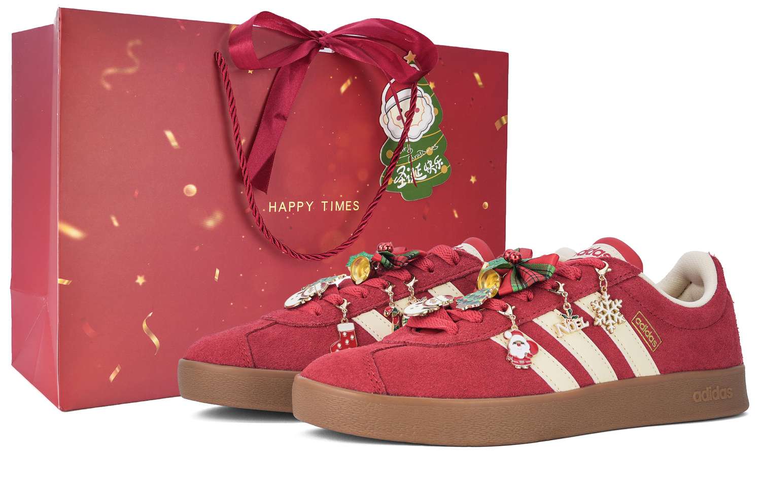 Adidas Vl Court Classic Christmas Bell устойчивые к истиранию низкие кроссовки для скейтбординга унисекс красные
Adidas Vl Court Classic Christmas Bell устойчивые к истиранию низкие кроссовки для скейтбординга унисекс красные