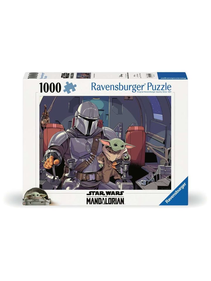 Пазл Ravensburger из 1000 деталей «Мандалорец» в цвете
Пазл Ravensburger из 1000 деталей «Мандалорец» в цвете