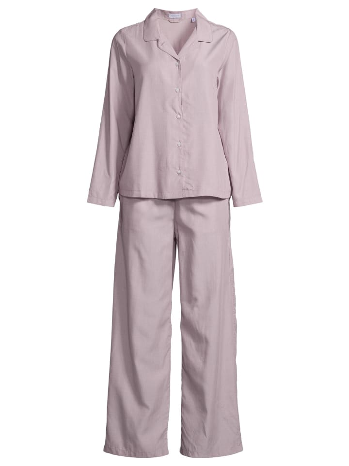 Seidensticker Классическая пижама Fil a Fil в сиреневом оттенке
Seidensticker Классическая пижама Fil a Fil в сиреневом оттенке