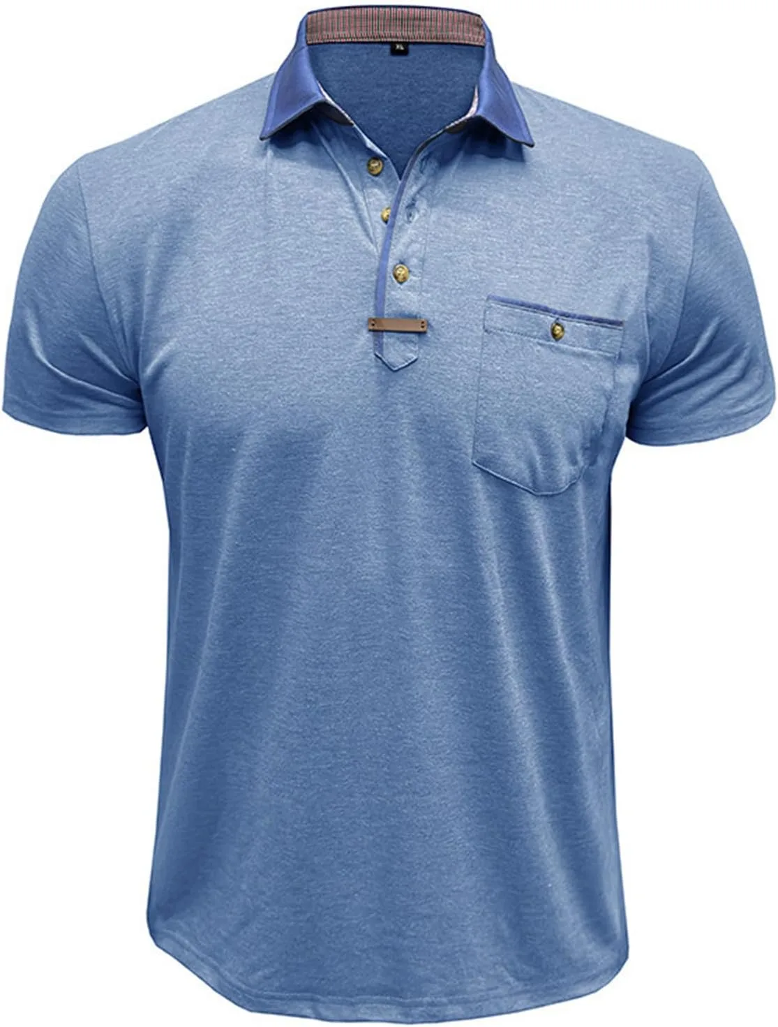 Мужская поло с 4 пуговицами и коротким рукавом Easyoyo
Мужская поло с 4 пуговицами и коротким рукавом Easyoyo