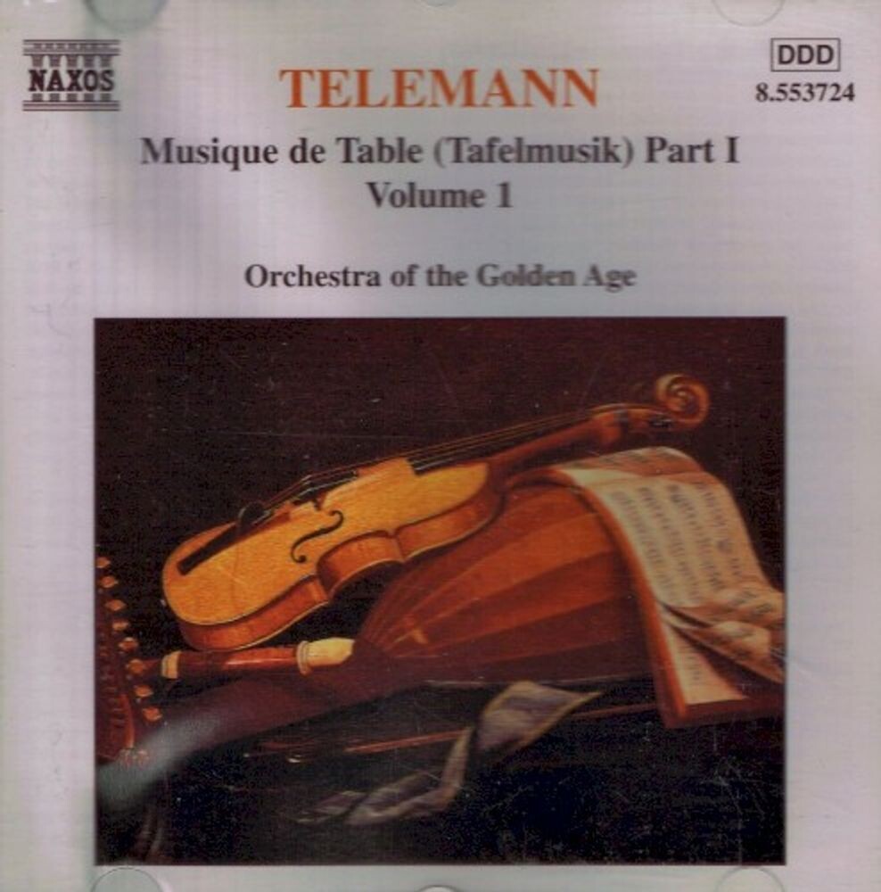 Диск CD Musique De Table Part 1 Vol. 1 - Georg Philipp Telemann, Orchestra of the Golden Age
Диск CD Musique De Table Part 1 Vol. 1 - Georg Philipp Telemann, Orchestra of the Golden Age