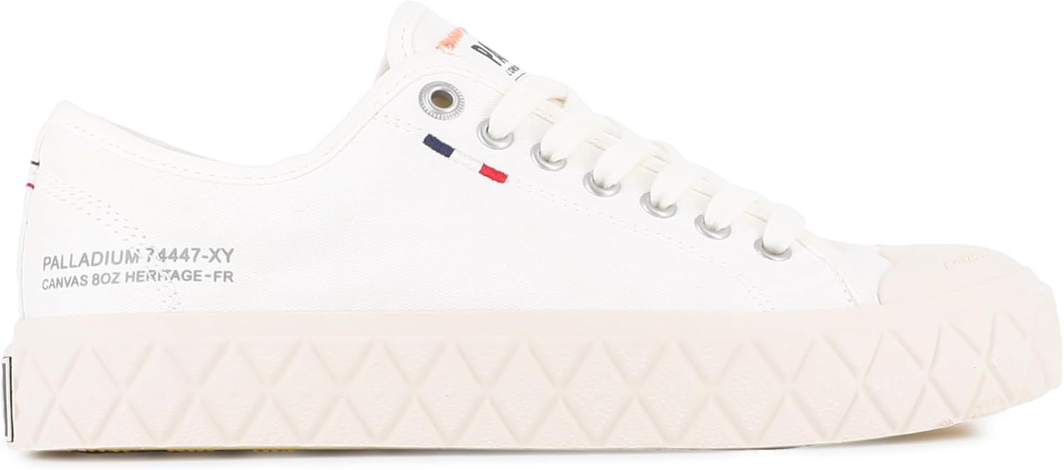 Унисекс-кроссовки Palladium Palla Ace из органического холста на шнуровке, белый
Унисекс-кроссовки Palladium Palla Ace из органического холста на шнуровке, белый