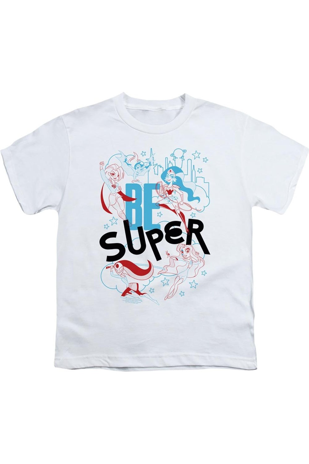 Футболка с коротким рукавом DC Comics Superhero Girls Be Super для детей Gildan, белый
Футболка с коротким рукавом DC Comics Superhero Girls Be Super для детей Gildan, белый