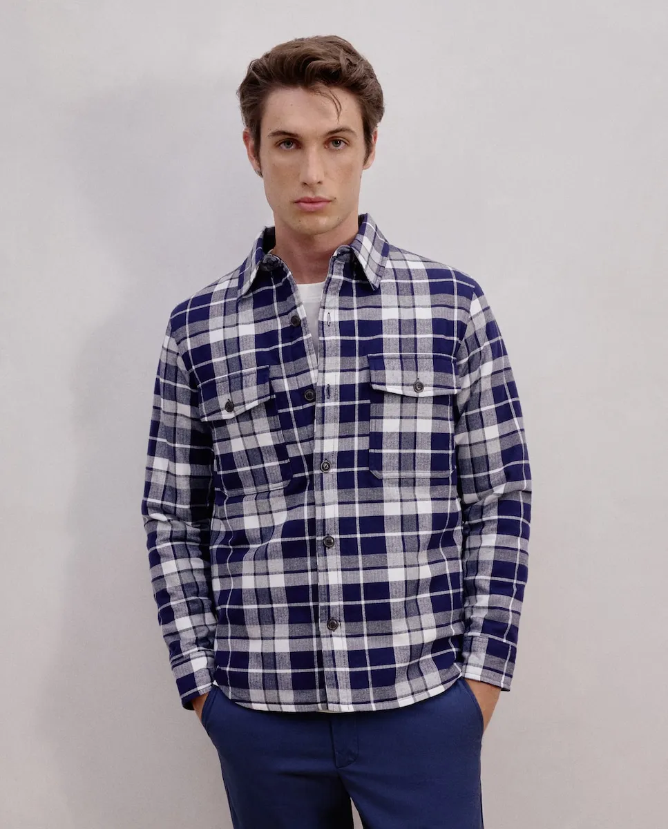 Мужская рубашка из хлопка в клетку Dustin, темно-синий
Мужская рубашка из хлопка в клетку Dustin, темно-синий