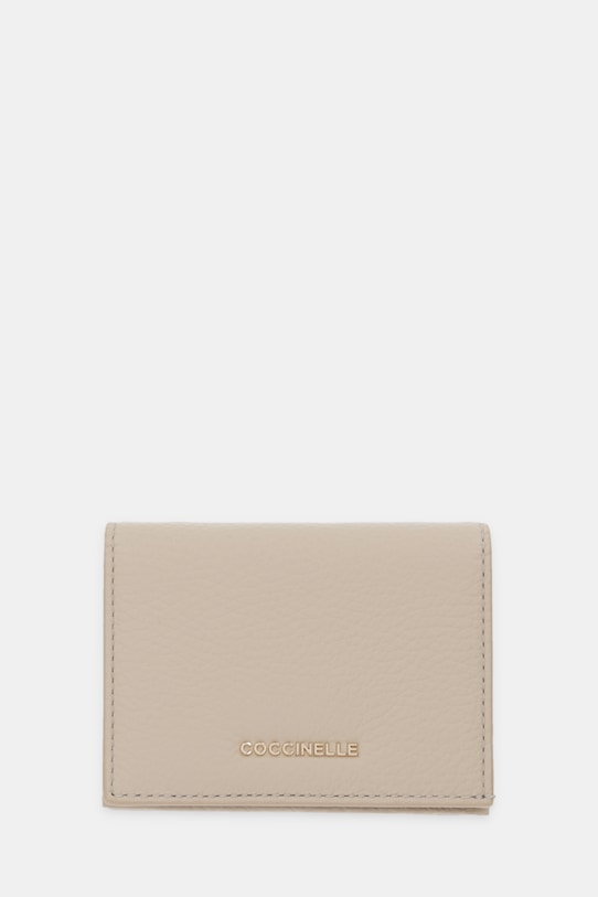 Кожаный кошелек Coccinelle, бежевый
Кожаный кошелек Coccinelle, бежевый