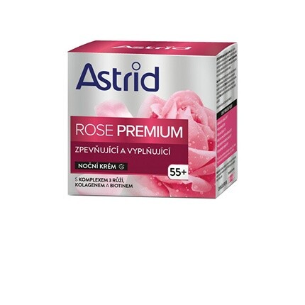 Rose Premium Укрепляющий и заполняющий ночной крем 50 мл Astrid
Rose Premium Укрепляющий и заполняющий ночной крем 50 мл Astrid