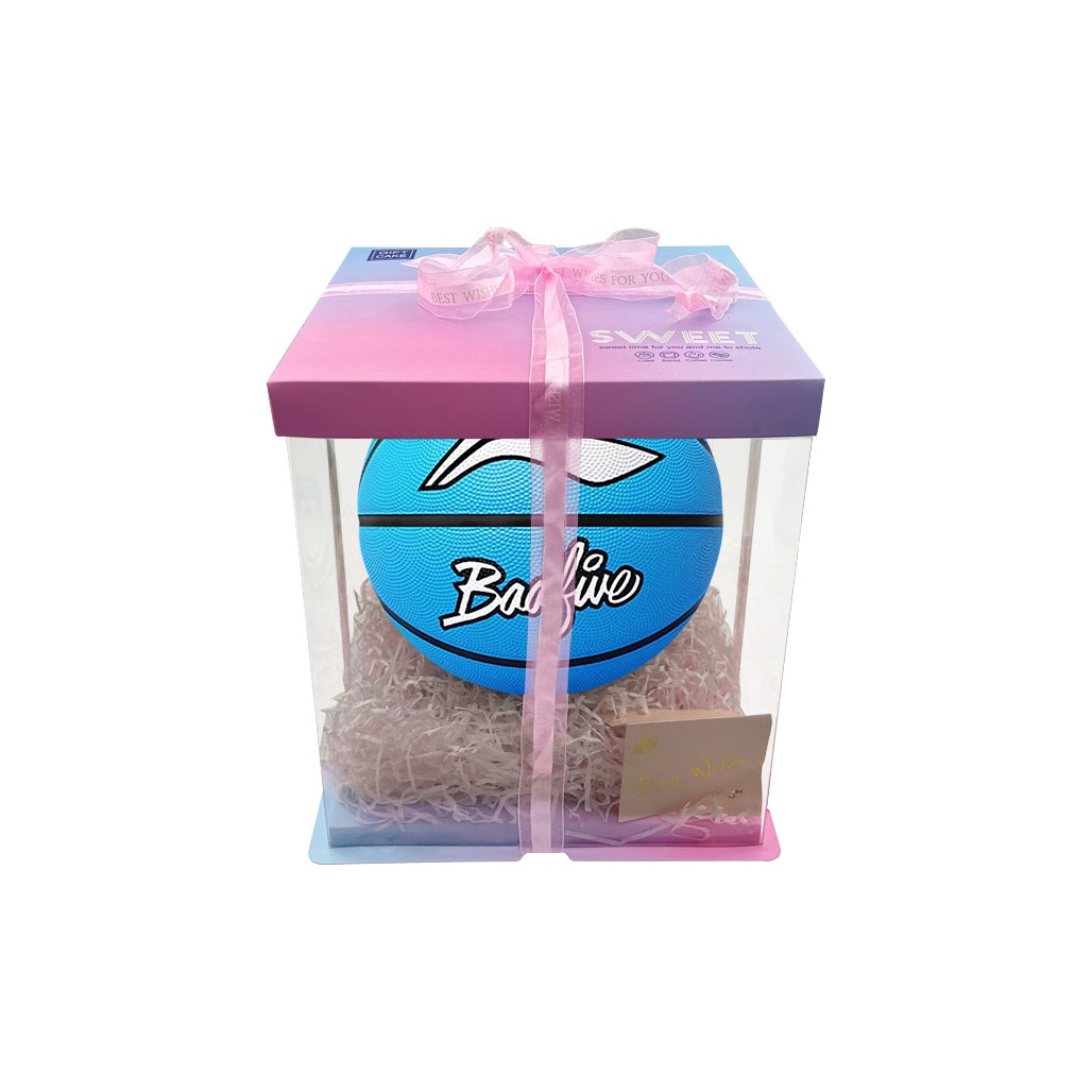 LINING Баскетбольный мяч badfive резиновый blue №5 №7 тренировочный матчевый unisex
LINING Баскетбольный мяч badfive резиновый blue №5 №7 тренировочный матчевый unisex