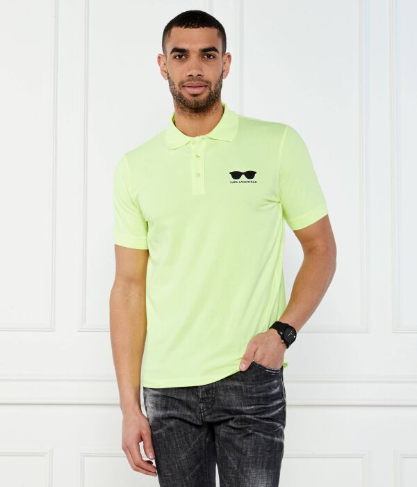 Рубашка поло Regular fit Karl Lagerfeld, желтый
Рубашка поло Regular fit Karl Lagerfeld, желтый
