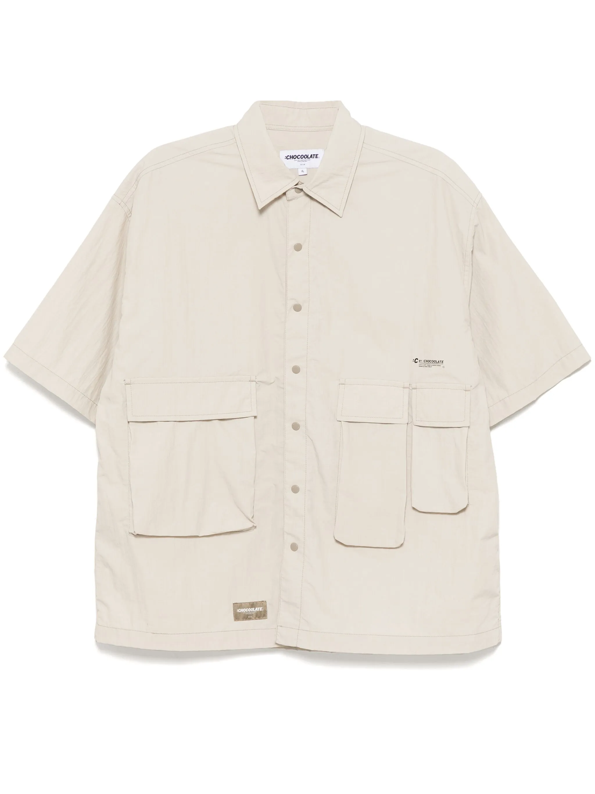 Рубашка с логотипом Chocoolate, нейтральный
Рубашка с логотипом Chocoolate, нейтральный