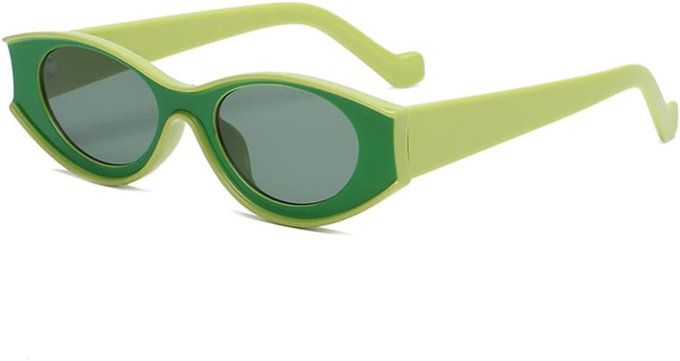 Солнцезащитные очки UV400 - маленькие овальные, в стиле панк, с градиентной расцветкой, для женщин и мужчин, для бега и занятий спортом на открытом воздухе UYPTK, Green
Солнцезащитные очки UV400 - маленькие овальные, в стиле панк, с градиентной расцветкой, для женщин и мужчин, для бега и занятий спортом на открытом воздухе UYPTK, Green