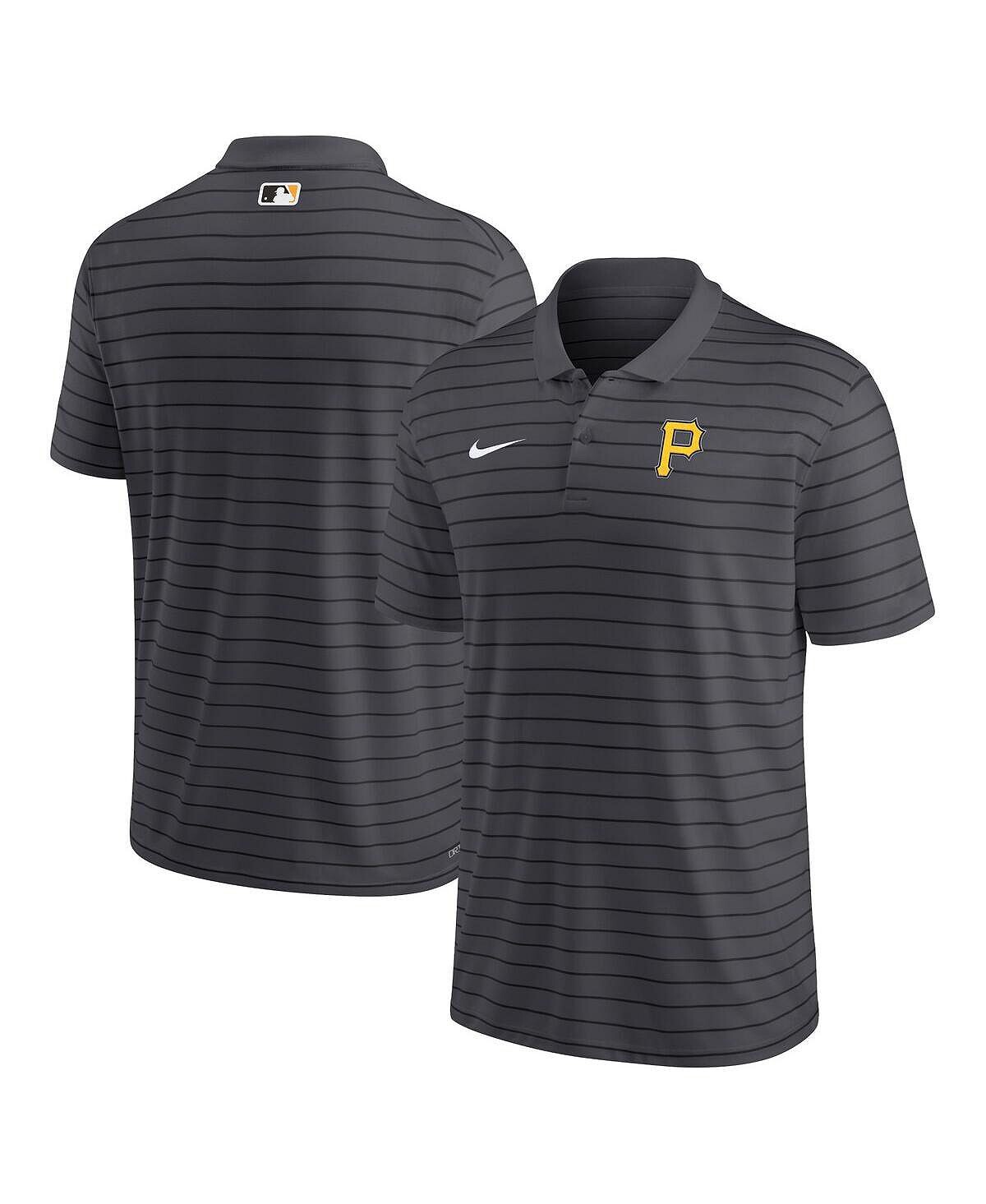 Мужская темно-серая рубашка-поло Pittsburgh Pirates Authentic Collection Victory в полоску Performance Nike
Мужская темно-серая рубашка-поло Pittsburgh Pirates Authentic Collection Victory в полоску Performance Nike