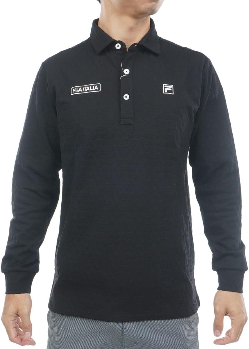 Мужская поло-рубашка Fila Golf с длинным рукавом, защита от УФ-излучения, жаккардовая ткань
Мужская поло-рубашка Fila Golf с длинным рукавом, защита от УФ-излучения, жаккардовая ткань